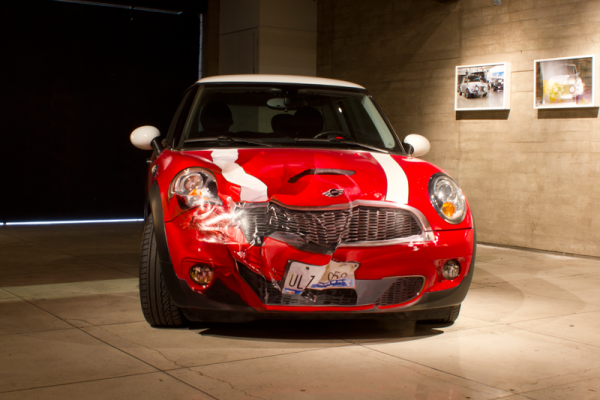 Destrucción en Mini rojo