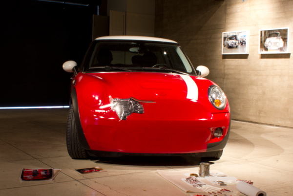 Destrucción en Mini rojo