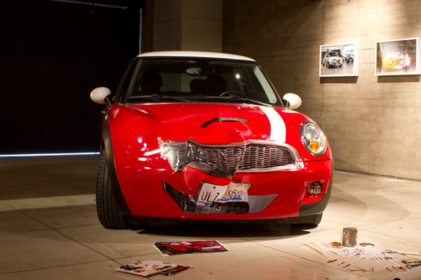 Destrucción en Mini rojo